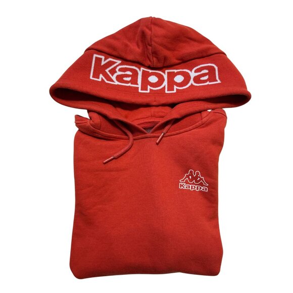 Kappa Orange Pullover Hoodie - Size X-Small - Picture 1 of 8